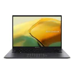 ASUS ZenBook 14 OLED UM3402YA-KM453W - Conception de charnière à 180 degrés - AMD Ryzen 5 - 7530U -... (90NB0W95-M018A0)_2